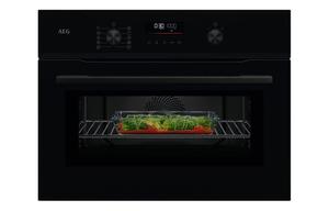 AEG NKK6N501B Compact Electric Oven - Black